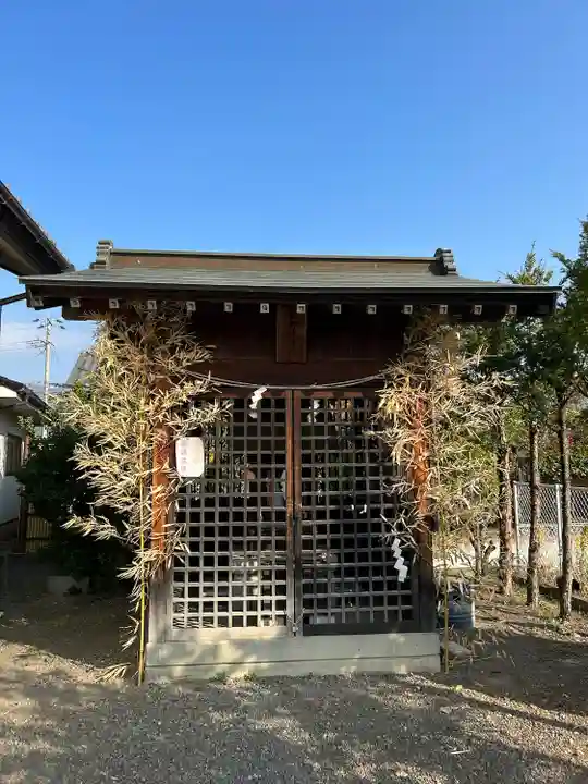 西野竹神社の本殿・本堂