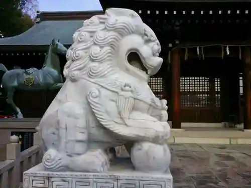 熊本縣護國神社の狛犬