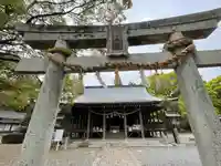 千栗八幡宮の鳥居
