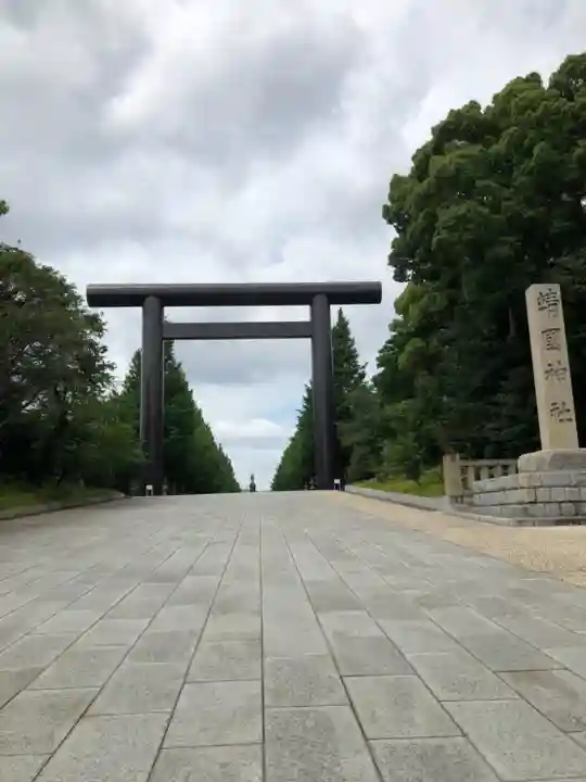靖國神社の鳥居