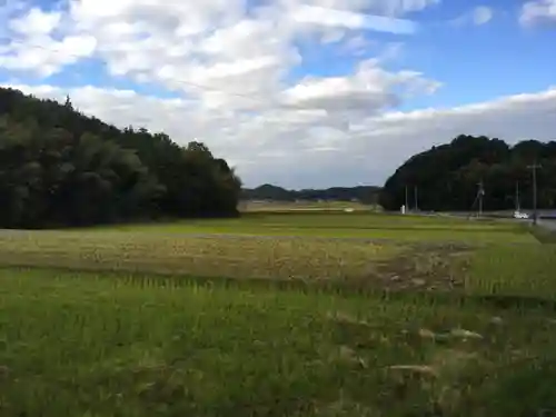 赤猪岩神社の周辺