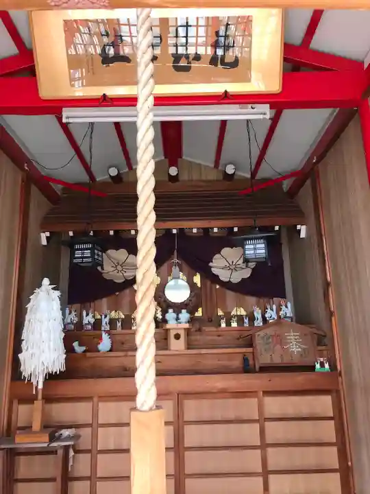 眞中神社の本殿・本堂