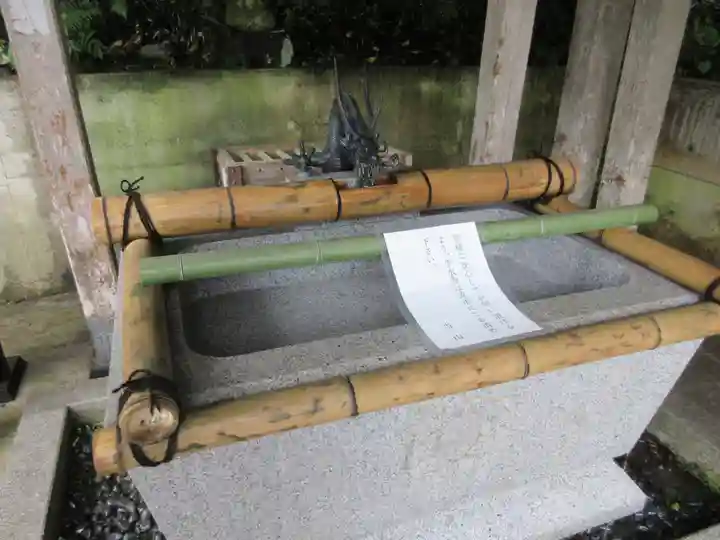 持寳院(多気山不動尊)の手水舎