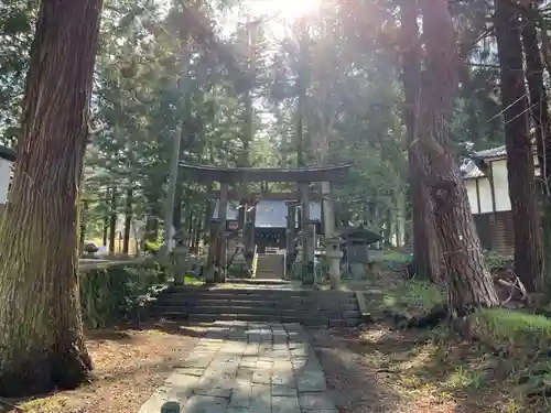 山家神社の鳥居