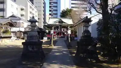 綾瀬稲荷神社の本殿・本堂
