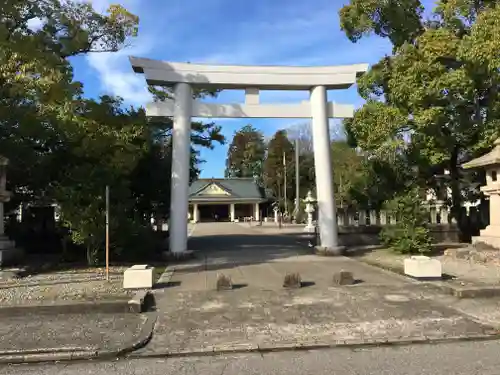 福井県護国神社の鳥居