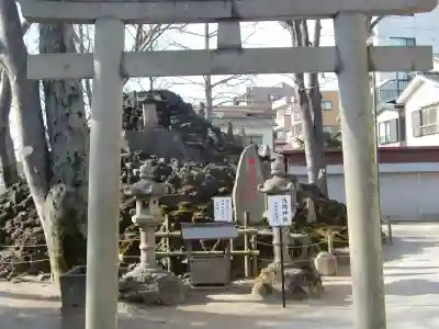 清瀧神社の鳥居