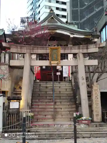 綱敷天神社御旅社の鳥居