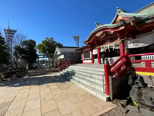 潮田神社の本殿・本堂