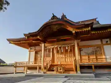 池戸八幡神社の本殿・本堂