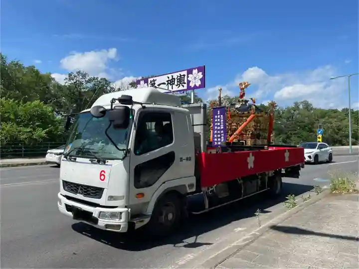 上川神社のお祭り
