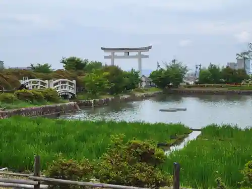 長岡天満宮の景色