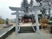 巨摩神社の鳥居