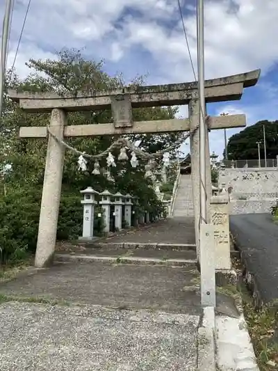 浅江神社の鳥居
