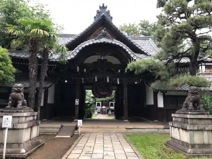 観音寺(世田谷山観音寺)の山門・神門