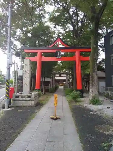 丸子山王日枝神社の鳥居