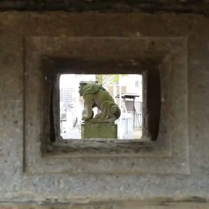 山王稲穂神社の狛犬