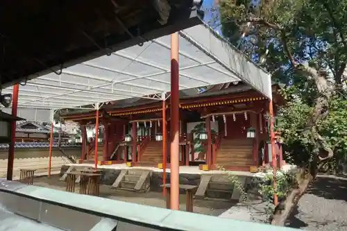 率川神社（大神神社摂社）の本殿