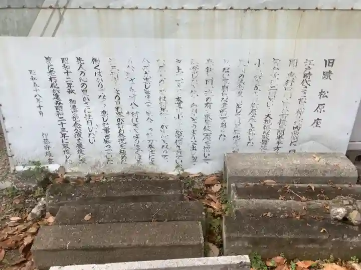 松原神社の歴史