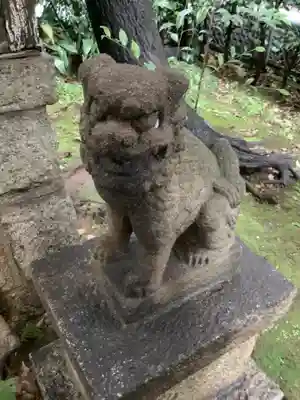 大直禰子神社の狛犬