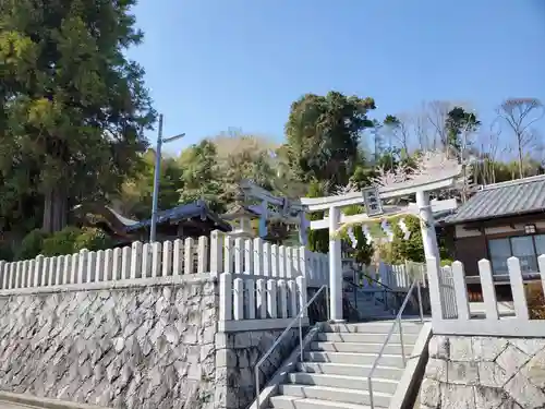 日下部天満神社の鳥居