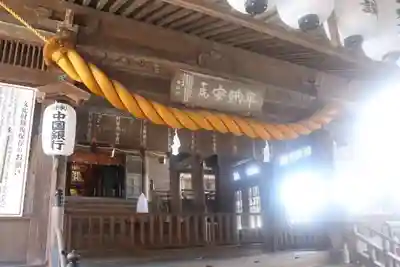 吉備津神社の本殿・本堂