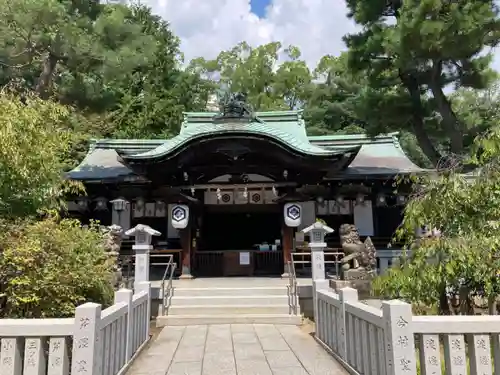 芦屋神社の本殿・本堂