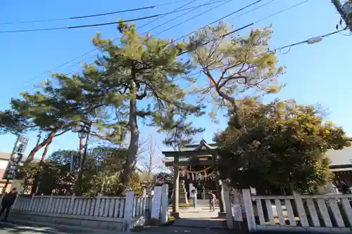 行田八幡神社の鳥居