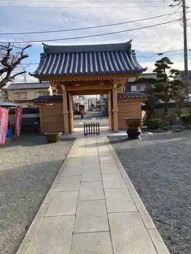 要法寺の山門