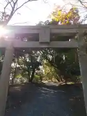 茶釜稲荷神社の鳥居