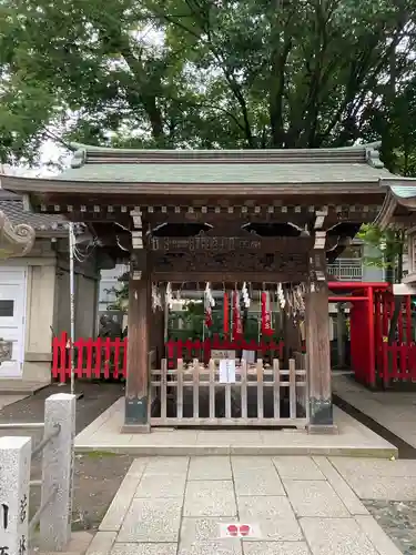 下谷神社の手水舎