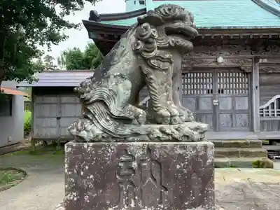 八幡神社の狛犬