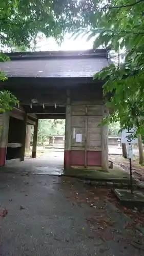 若狭彦神社（上社）の山門