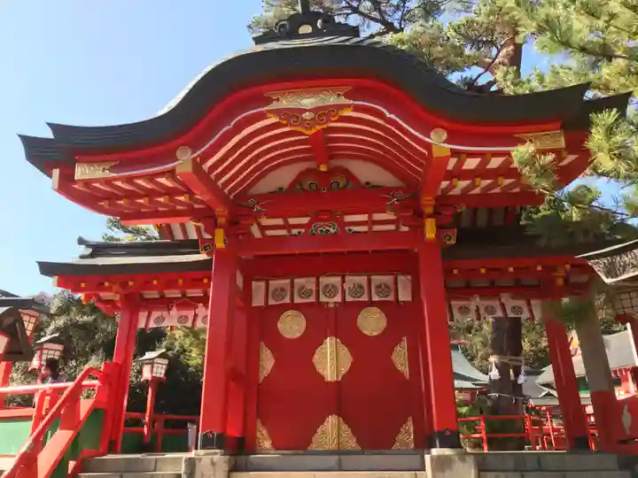 太皷谷稲成神社の本殿・本堂