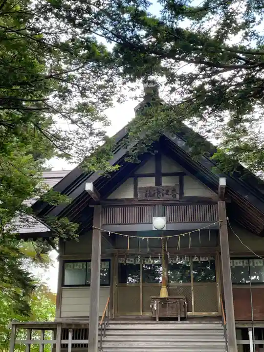 音江神社の本殿・本堂