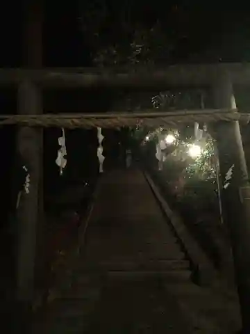 豊由氣神社 の鳥居