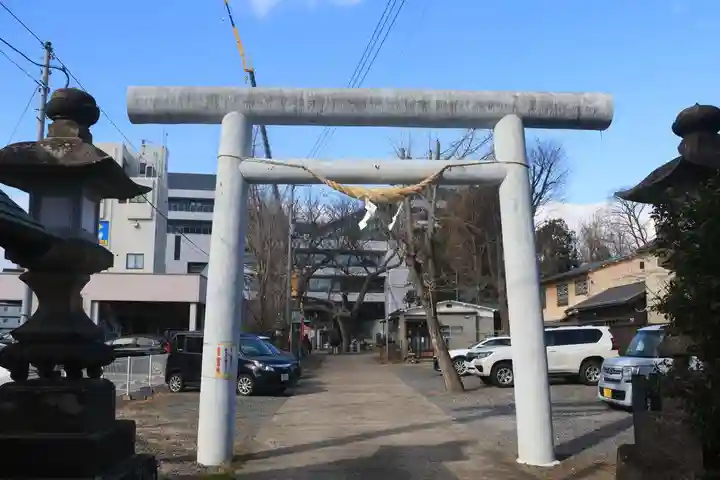 阿邪訶根神社の鳥居