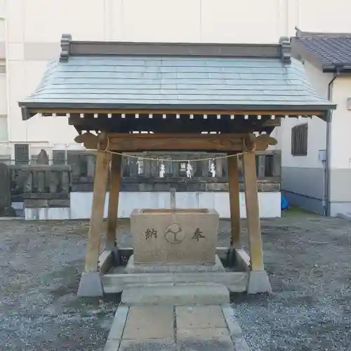 小松川神社の手水舎