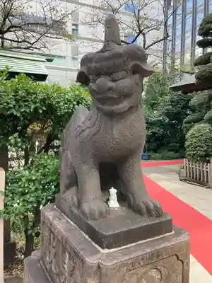 芝大神宮の狛犬