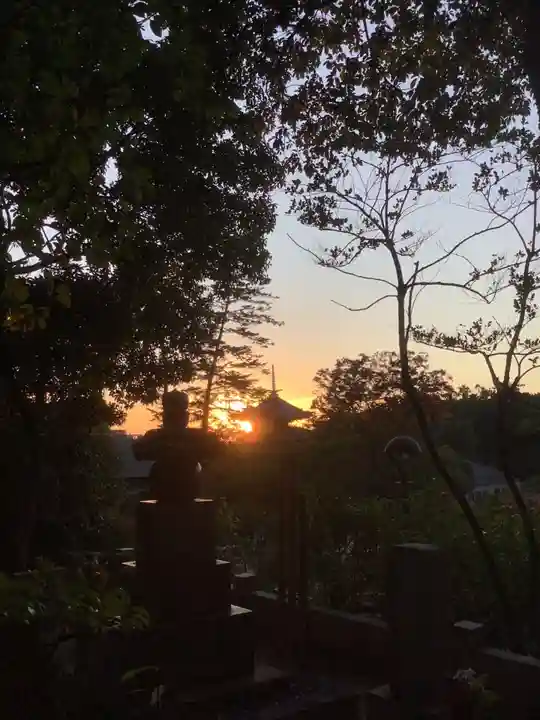 八事山 興正寺の自然