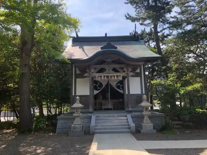 西刀神社の本殿・本堂