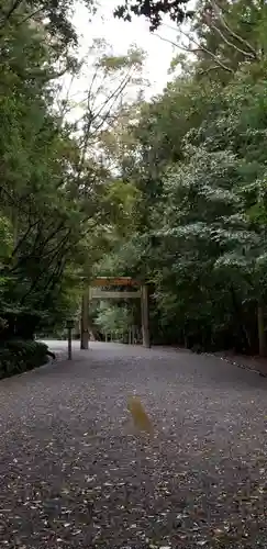 伊勢神宮内宮（皇大神宮）の庭園