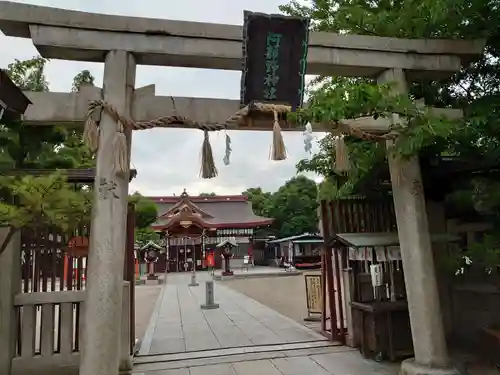 阿部野神社の鳥居