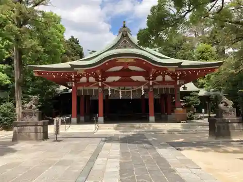 越ヶ谷久伊豆神社の本殿