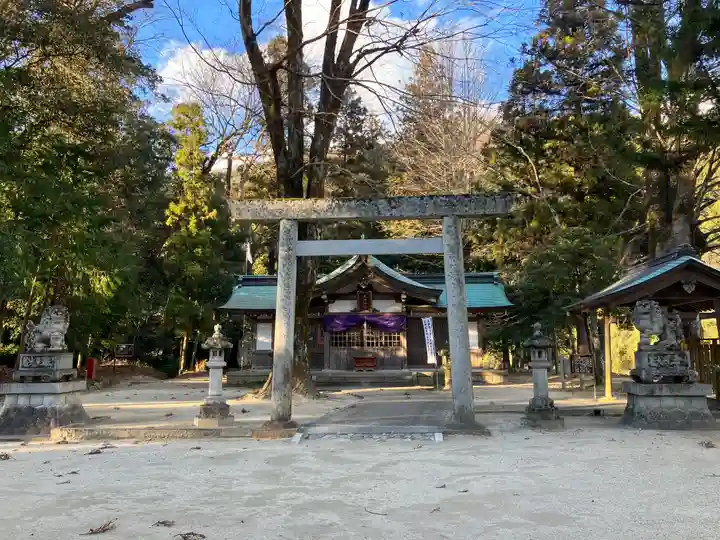 足助神社の鳥居