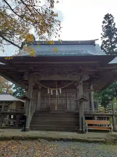 胡四王神社の本殿・本堂