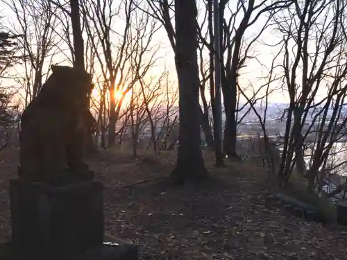 浦臼神社の狛犬