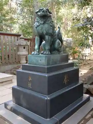 駒木諏訪神社の狛犬