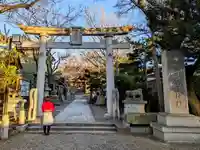 銚港神社の鳥居