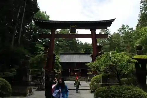 北口本宮冨士浅間神社の鳥居